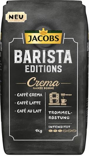 Καφές Espresso Jacobs Barista Edition Crema σε Κόκκους 1000gr