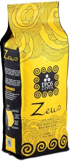 Καφές Εσπρέσο Epos Caffè Zeus 100% Arabica σε Κόκκους 1000gr