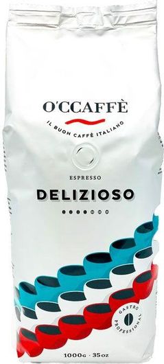 Καφές Espresso O'Ccaffè Delizioso 1000gr σε Κόκκους