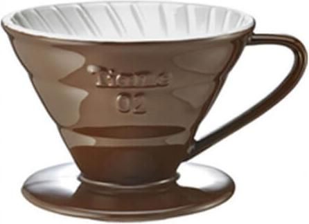 Καφετιέρα Dripper Κεραμική V02 Tiamo Καφέ