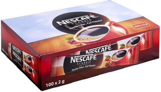 Καφές Στιγμιαίος Nescafe Classic σε Φακελάκια 100x2gr