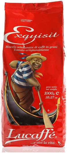 Καφές Espresso Lucaffe Exquisit σε Κόκκους 1000gr