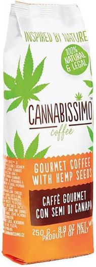 Καφές Espresso Cannabissimo Με Σπόρους Κάνναβης 250g αλεσμένος