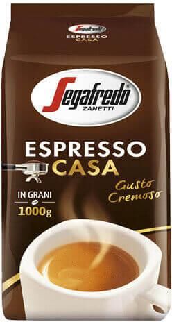 Καφές Espresso Segafredo Casa Gusto Cremoso σε Κόκκους 1000gr