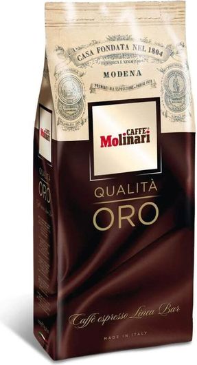 Καφές Espresso Molinari Oro σε Κόκκους 1000gr