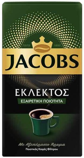 Καφές Φίλτρου Jacobs Εκλεκτός Αλεσμένος 500gr