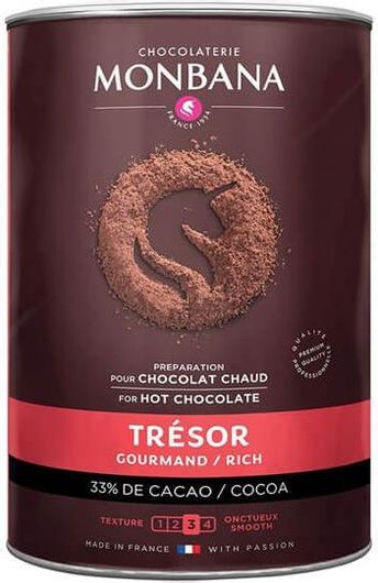 Ρόφημα Σοκολάτα Monbana Tresor 1000g
