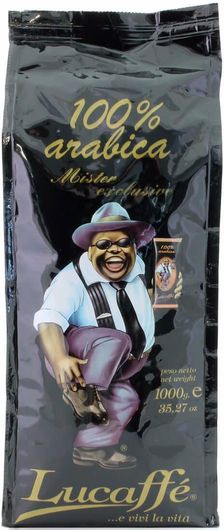 Καφές Espresso Lucaffe Mr Exclusive 100% Arabica σε Κόκκους 1000gr