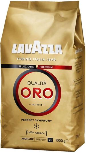 Καφές Espresso Lavazza Qualita Oro σε Κόκκους 1000gr