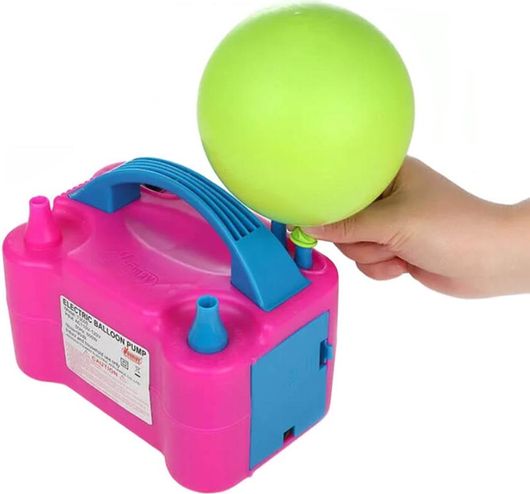 Φορητή Αντλία Αέρα για Φούσκωμα Μπαλονιών 600W 73005 Ροζ