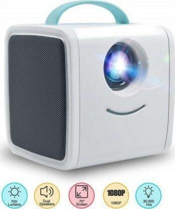 Projector Excelvan Q2 Mini Λάμπας LED Λευκό