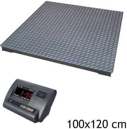 KEV 4035 Επαγγελματική Ζυγαριά 100x120 Πλατφόρμα 2000KG