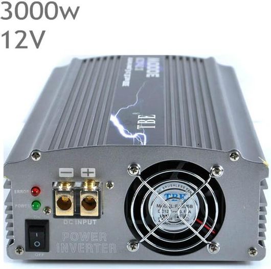 Inverter Τροποποιημένου Ημίτονου TBE 3000W 12V