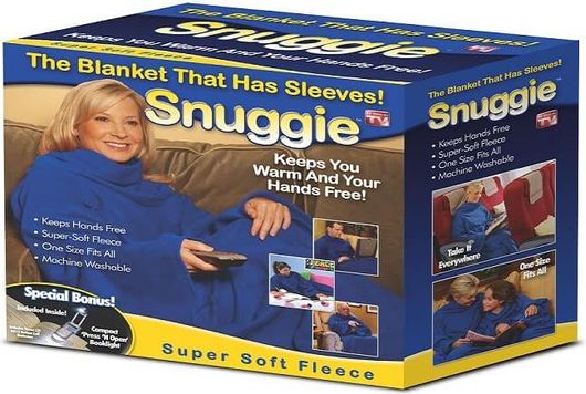 Κουβέρτα με Μανίκια- Snuggle Super Soft Fleece 135x175 cm