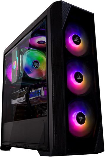 Κουτί Υπολογιστή Zalman N5 TF Gaming Midi Tower με Πλαϊνό Παράθυρο και RGB Φωτισμό Μαύρο