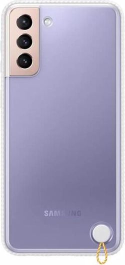 Samsung Back Cover Σιλικόνης 1.4mm Λευκό Galaxy S21+ 5G