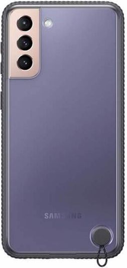 Samsung Back Cover Σιλικόνης 1.4mm Μαύρο Galaxy S21+ 5G