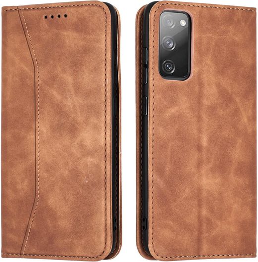 Θήκη - Πορτοφόλι BodyCell Samsung Galaxy S20 FE Καφέ