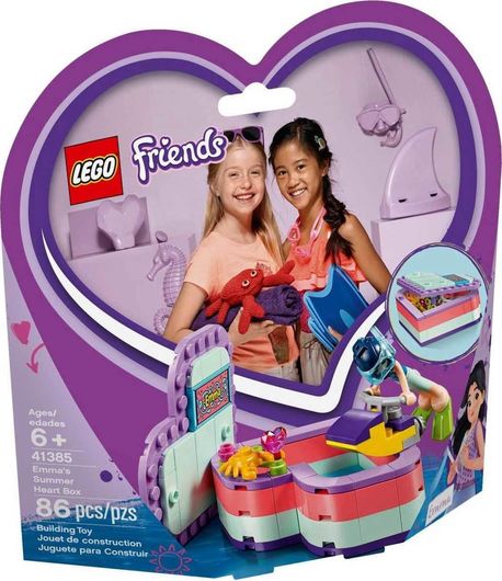 Lego Friends Καλοκαιρινό Κουτί Καρδιά της Έμμα για 6+ Ετών #41385