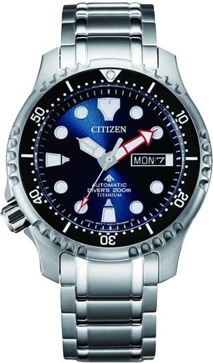 Ανδρικό Ρολόι Citizen Promaster Μπρασελέ Ασημί