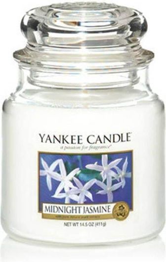 Αρωματικό Κερί Yankee Candle σε Βάζο Midnight Jasmine 10.7x12.8cm 411gr