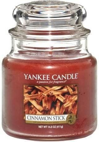 Αρωματικό Κερί Yankee Candle σε Βάζο Cinnamon Stick 10.7x12.8cm 411gr