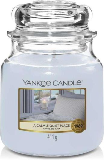 Αρωματικό Κερί Yankee Candle σε Βάζο Calm & Quiet Place 10.7x12.8cm 411gr