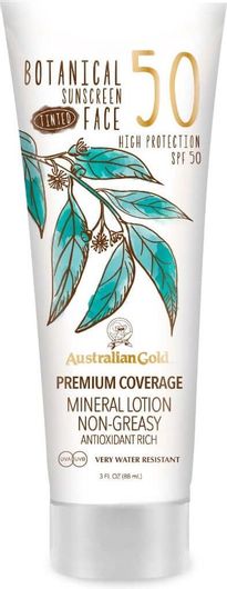 Αντηλιακό Προσώπου Australian Gold Botanical Sunscreen Face SPF50 Tinted Premium Coverage 88 ml