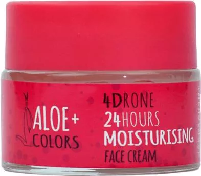 Κρέμα Προσώπου Aloe+ Colors 4Drone 24 Hours Moisturising για Κανονικό / Λιπαρό Δέρμα 50ml