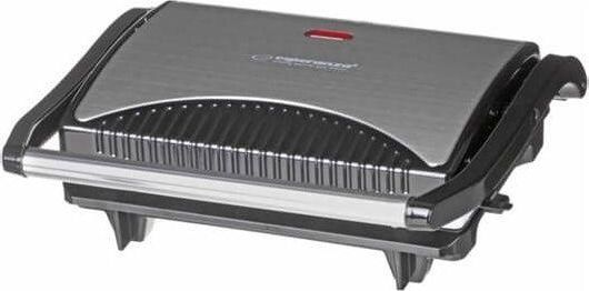 Esperanza Taleggio Τοστιέρα με Κεραμικές Πλάκες για 2 Τοστ 750W Inox
