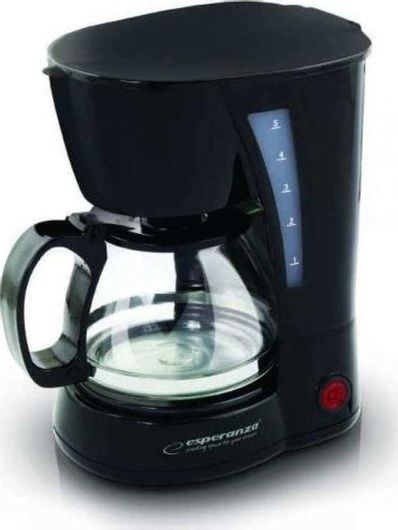 Esperanza Robusta Καφετιέρα Φίλτρου 650W Black