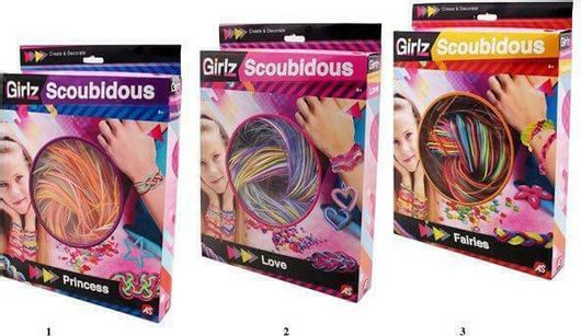 Παιδικές Χειροτεχνίες As Company Κοσμήματα Girlz Scoubidous για 6+ Ετών (Διάφορα Σχέδια) 1τμχ