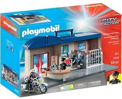 Playmobil City Action Βαλιτσάκι Αστυνομικό Τμήμα για 4+ Ετών 