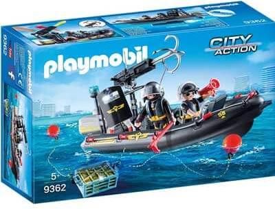 Playmobil City Action Ταχύπλοο Ομάδας Ειδικών Αποστολών για 5+ Ετών 