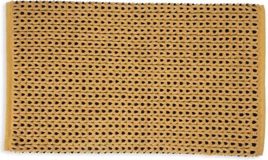 Πατάκι Μπάνιου Nef-Nef Chrystabel Αντιολισθητικό 60x90cm Μουσταρδί