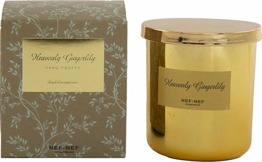 Αρωματικό Κερί Nef-Nef σε Βάζο FF-029111 3 σε Βάζο Χρυσό