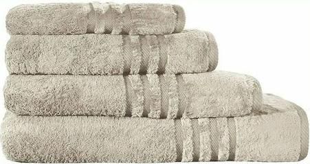 Πετσέτα Προσώπου Guy Laroche Bonus Βάρους 650gr/m² 50x90cm Μπεζ