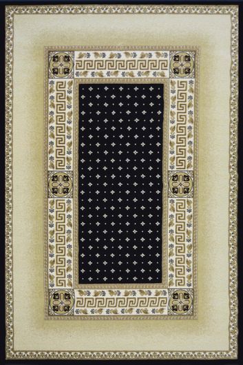 Χαλί Sprintzio Palermo Barok Μάλλινο 200x300cm Μπλε Μπεζ