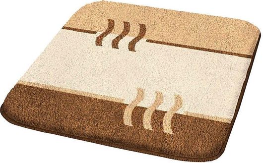 Πατάκι Μπάνιου Kleine Wolke Αντιολισθητικό Fiesta Bamboo 4594231519 Μπεζ 60x90cm