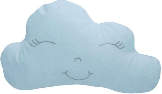 Διακοσμητικό Μαξιλάρι Κούνιας Baby Oliver Σύννεφο 21x38cm Γαλάζιο