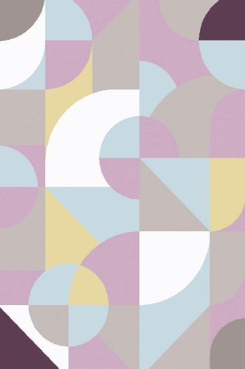 Παιδικό Χαλί Ezzo Vagio Shapes Multi 160x230cm Ροζ