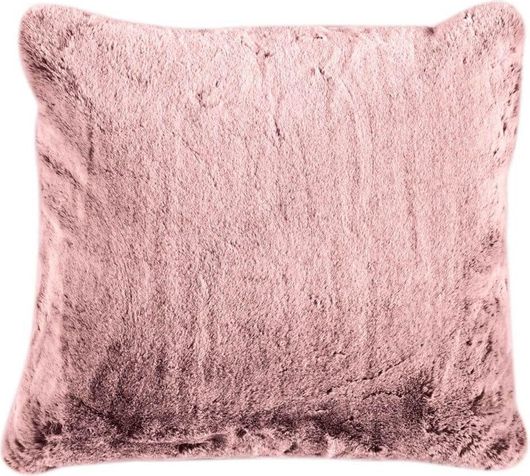 Διακοσμητική Μαξιλαροθήκη Kentia Major από Γούνα 20 Ροζ 50x50cm