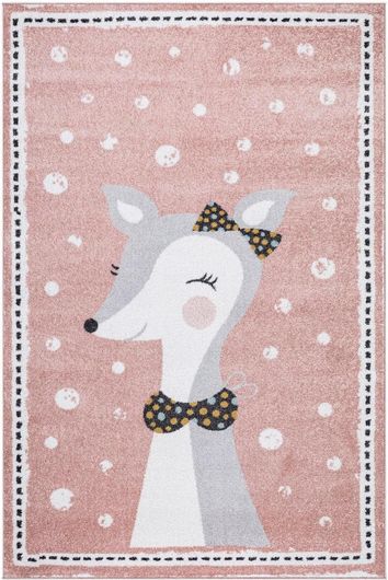 Παιδικό Χαλί Ezzo Tiny 160x230cm Ροζ