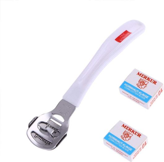 Foot Callus Stainless steel Shaver Remover with 20 Blades