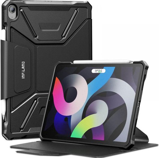 Θήκη Tablet Infiland Multiple Angles με Βάση για Samsung Galaxy Tab S7 Fe 5G 12.4 T730/T736B Μαύρο