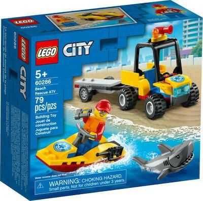 Lego City: Beach Rescue ATV για 5+ ετών 60286