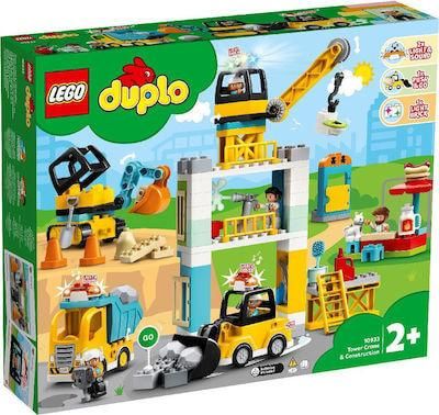 Lego Duplo Tower Crane & Construction για 2+ ετών 10933