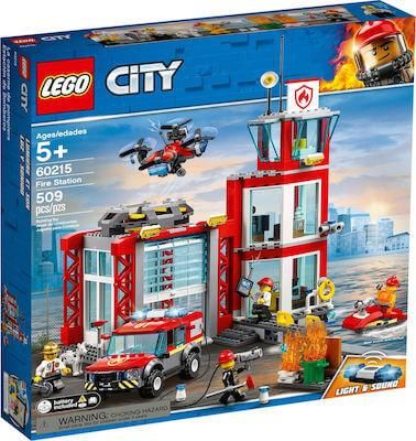 Lego City Fire Station για 5+ ετών 60215