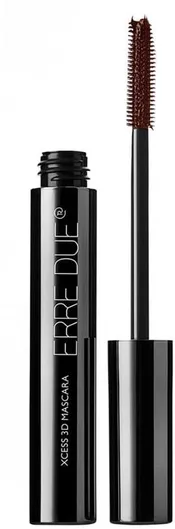 Erre Due Xcess 3D Mascara για Μήκος & Όγκο 04 Brown 10ml