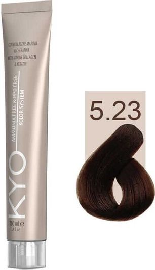 KYO Ammonia Free & PPD Free 5.23 Καστανό Ανοιχτό Σοκολατί 100ml